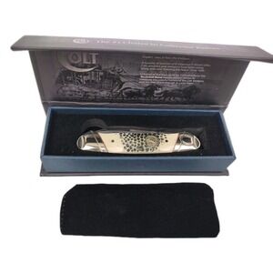 Colt Keeping The Peace CT482 2 Blade Shotgun Rifle Buckshot Bone Trapper Knife